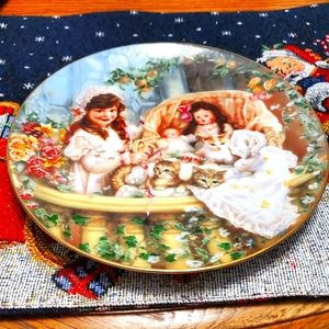 RECO PLATE. CATS IN CRADLE